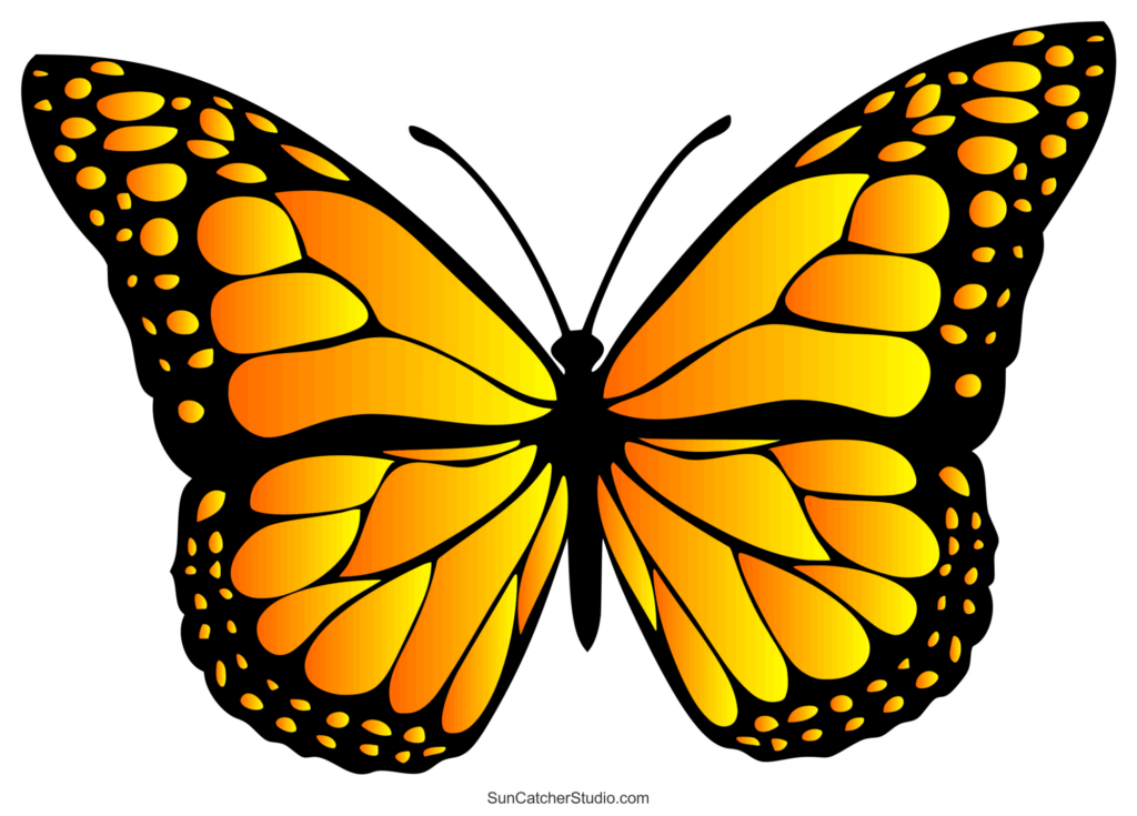 Butterfly Svg Files (Printable Templates, Patterns, & Clipart Pertaining To Free Printable Butterfly Butterfly Svg Files (Printable Templates, Patterns, & Clipart Pertaining To Free Printable Butterfly