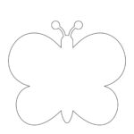 Butterfly Template   Childhood Magic In Free Printable Butterfly