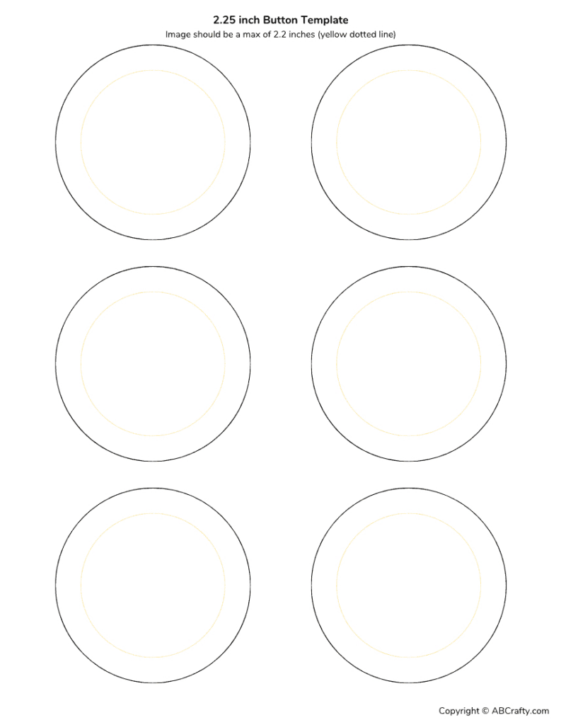 Button Template In 4 Sizes Free Download Ab Crafty Intended For Free Printable Button Templates Button Template In 4 Sizes Free Download Ab Crafty Intended For Free Printable Button Templates
