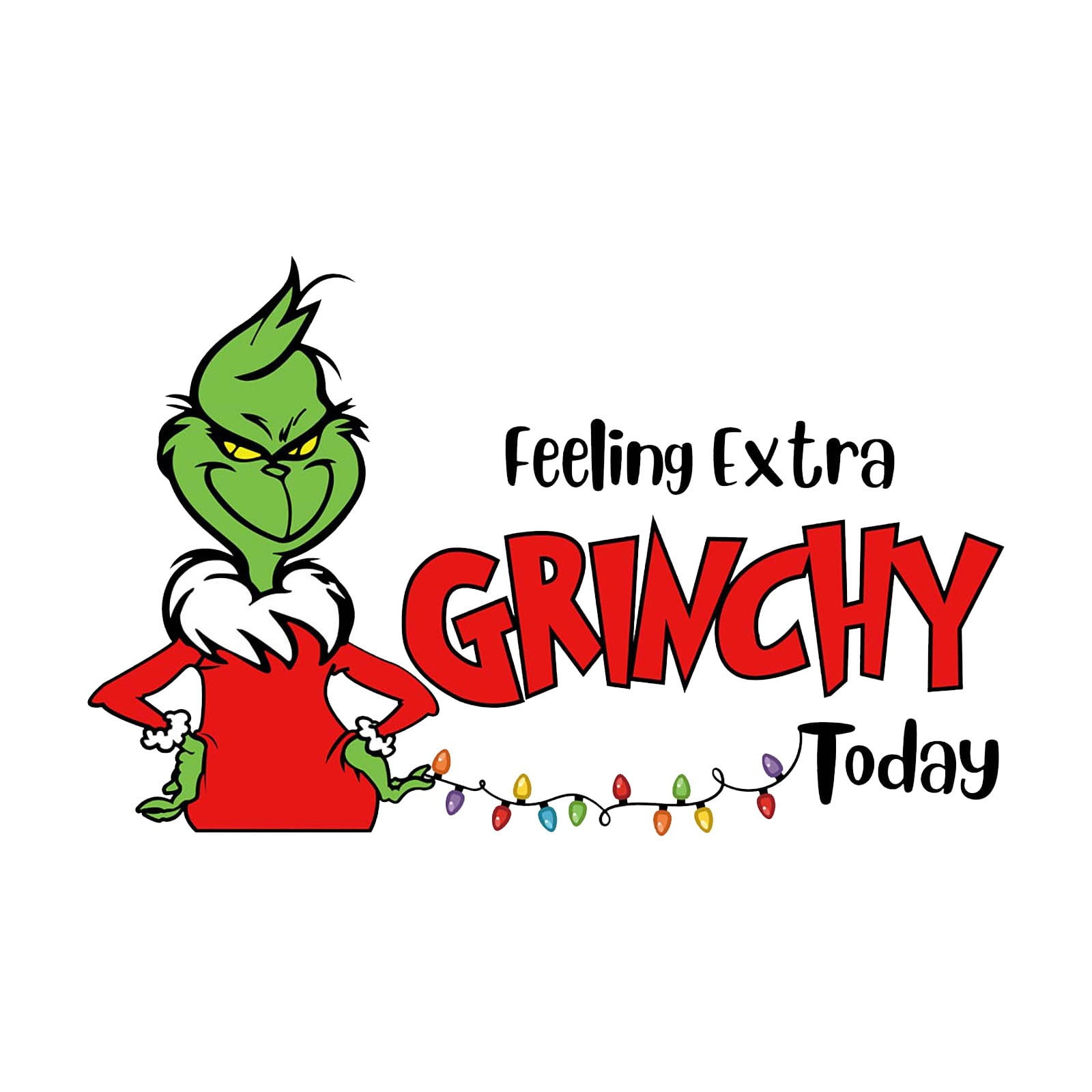 Buyho The Grinch Decorations For Christmas Iron On Transfer Heat with Free Printable Christmas Iron on Transfers