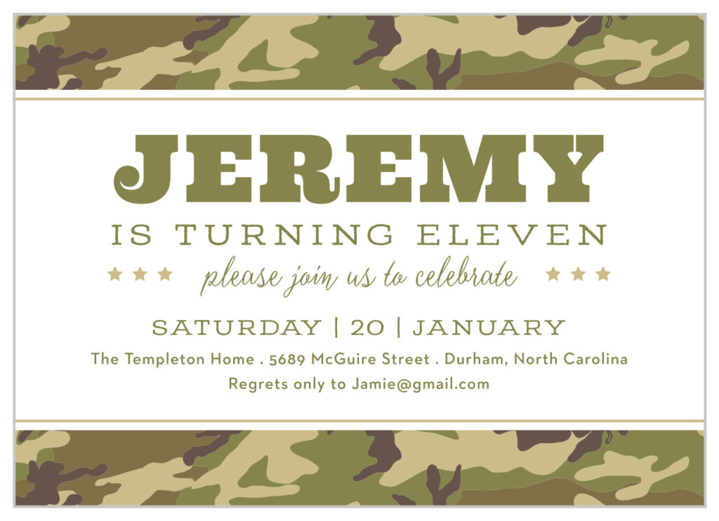 Camouflage Border Children&<h2>039;S Birthday Invitationsbasic Invite In Free Printable Camouflage Invitations Camouflage Border Children&<h2>039;S Birthday Invitationsbasic Invite In Free Printable Camouflage Invitations