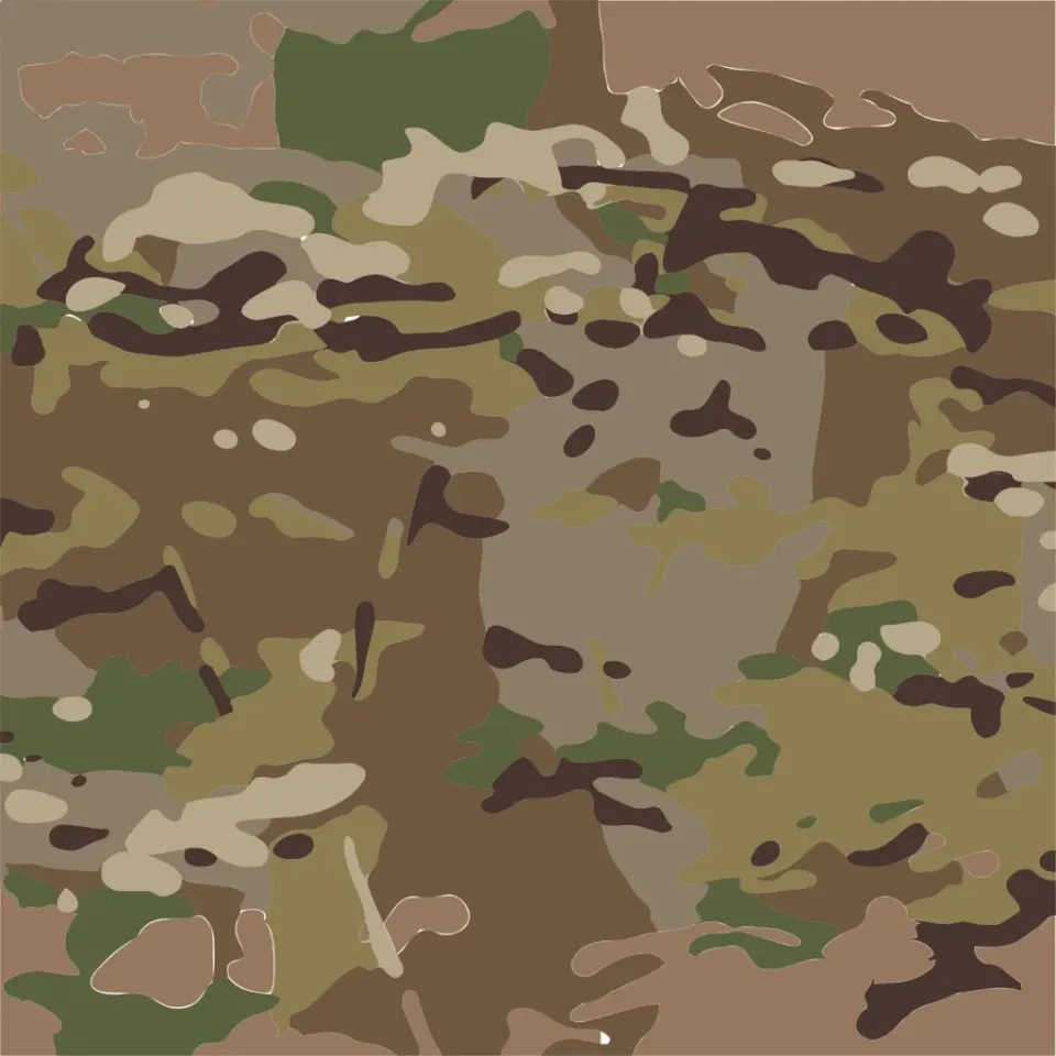 Camouflage Stencil Setsamk3D | Download Free Stl Model regarding Free Printable Camouflage Stencils