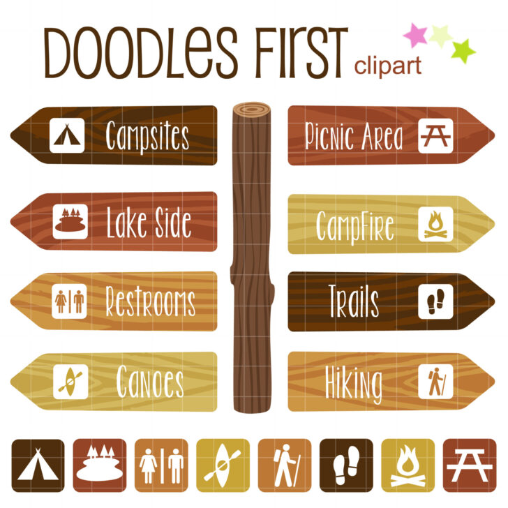 Free Printable Camping Signs