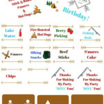 Camping Themed Birthday Party Ideas, Camping Party Food & Free With Regard To Free Printable Camping Signs