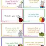 Cap Creations: Free Printable Lunchbox Bible Verse Cards Regarding Free Printable Bible Verses For Children
