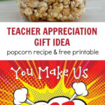 Caramel Popcorn Throughout Free Popcorn Teacher Appreciation Printable