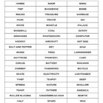 Charade Cards Printable   Printable Party Favors Pertaining To Free Printable Charades Cards