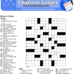 Charlotte Ledger Crosswords   The Charlotte Ledger Intended For Free Easy Printable Crossword Puzzles For Adults