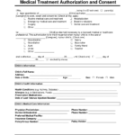 Child Medical Consent Form Template | Fill Online & Download Within Free Printable Medical Consent Form