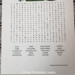 Christian Easter Word Search   Lovinghomeschool Inside Free Printable Religious Easter Word Searches