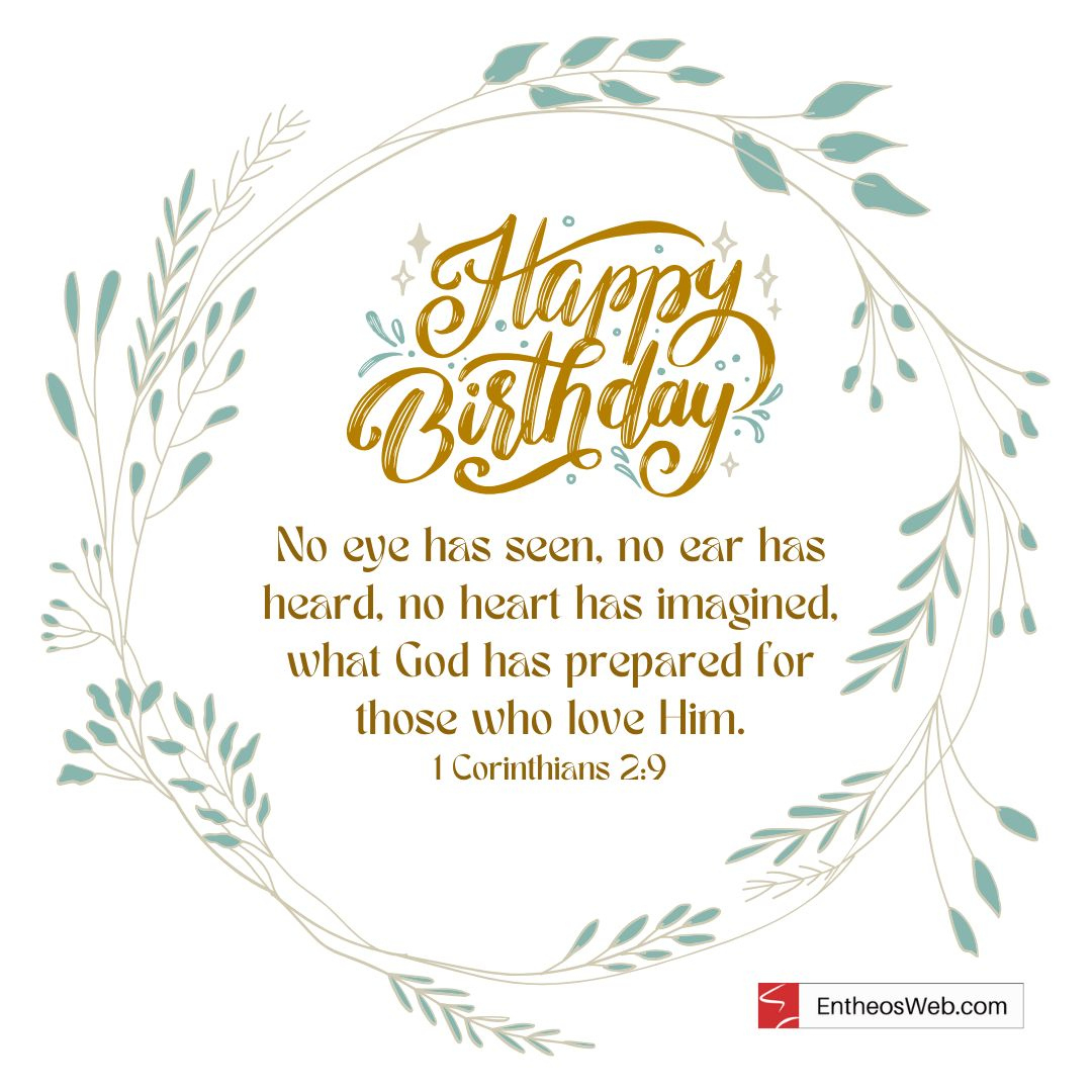 Christian Happy Birthday Wishes With Bible Verses | Entheosweb inside Free Printable Christian Cards Online
