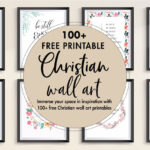 Christian Wall Art   World Of Printables For Free Printable Christian Art