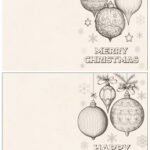 Christmas Card Coloring Pages!   The Graphics Fairy Within Free Printable Christmas Cards