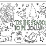 Christmas Coloring Activities For Kids   Free Printable Throughout Free Printable Christmas Coloring Pages For Kids