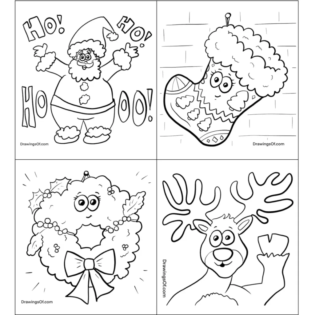 Christmas Coloring Pages: Free Printable Sheets Drawings Of Within Free Printable Christmas Coloring Pages For Kids Christmas Coloring Pages: Free Printable Sheets Drawings Of Within Free Printable Christmas Coloring Pages For Kids