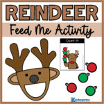 Christmas Math Game   Feed The Reindeer For Preschoolers (Freebie!) Throughout Free Printable Christmas Games For Preschoolers