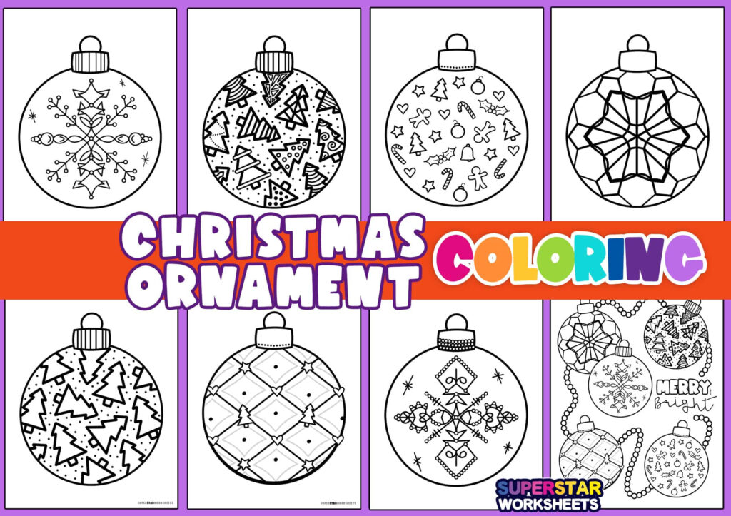 Christmas Ornament Coloring Pages (Free Printables) Superstar With Free Printable Christmas Tree Ornaments To Color Christmas Ornament Coloring Pages (Free Printables) Superstar With Free Printable Christmas Tree Ornaments To Color