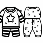 Christmas Pajamas Coloring Pages: Top 24 Free Printable Designs In Free Printable Pajama Coloring Pages