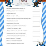 Christmas Riddles Trivia Game | 2 Printable Versions With Answers Pertaining To Free Printable Christmas Riddle Games