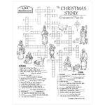 Christmas Story Crossword Puzzle   Printable With Free Printable Christmas Crossword Puzzles For Adults