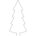 Christmas Tree Outline   Childhood Magic Regarding Free Printable Christmas Tree Template