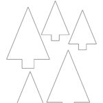 Christmas Tree Outline   Childhood Magic Regarding Free Printable Christmas Tree Template