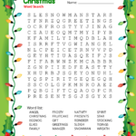 Christmas Word Search (Free Printable Pdf Puzzles) โ Free In Free Printable Christmas Puzzle Sheets Christmas Word Search (Free Printable Pdf Puzzles) โ Free In Free Printable Christmas Puzzle Sheets