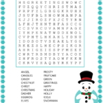 Christmas Word Search (Free Printable Pdf Puzzles) – Free Within Free Printable Christmas Word Search Pages