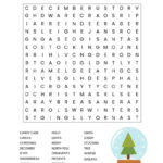 Christmas Word Search Printable (For Kids Or Adults) With Free Printable Christmas Word Search Pages