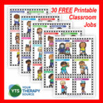 Classroom Job Ideas   Your Therapy Source Throughout Free Printable Job Charts For Preschoolers