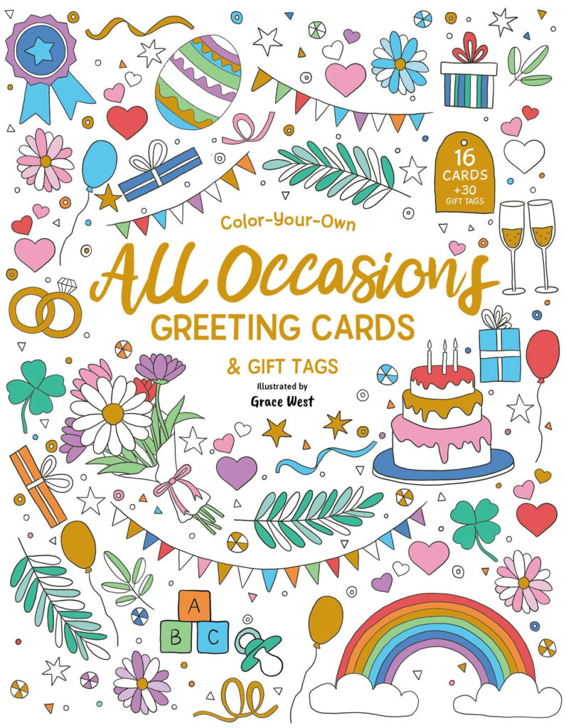Color Your Own All Occasions Greeting Cards | Bookgrace West With Regard To Free Printable Cards For All Occasions Color Your Own All Occasions Greeting Cards | Bookgrace West With Regard To Free Printable Cards For All Occasions