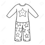 Coloring Book For Children, Pajamas For Boys Royalty Free Svg Inside Free Printable Pajama Coloring Pages