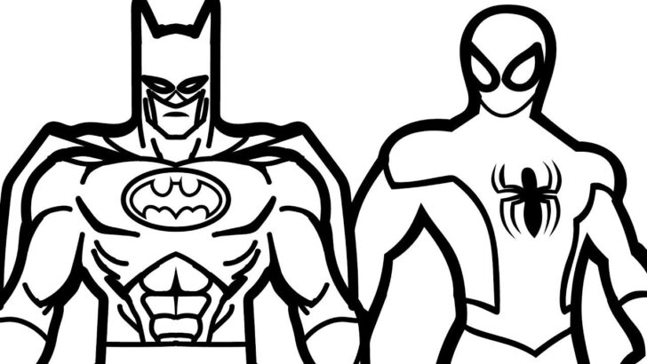 Free Printable Batman Coloring Pages