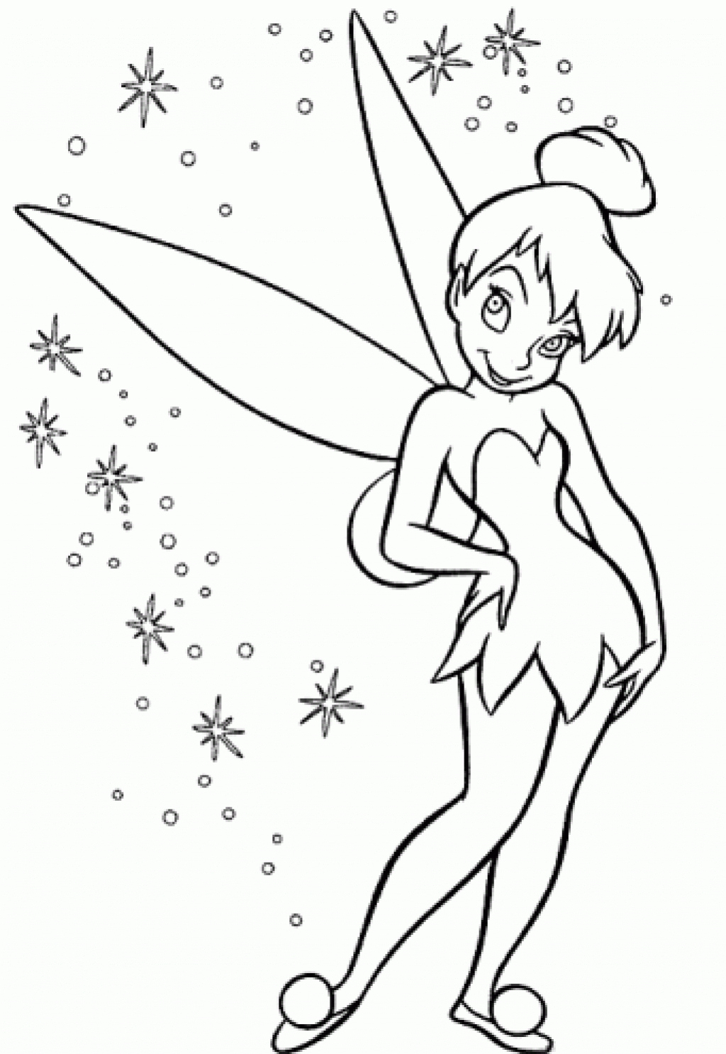 Coloring Pages | Free Printable Tinkerbell Coloring Pages with regard to Tinkerbell Coloring Pages Printable Free