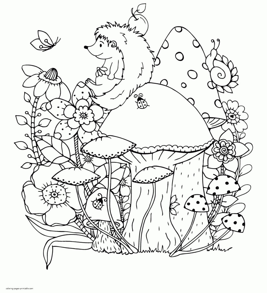 Coloring Pages | Mushroom Coloring Pages For Adult Intended For Free Printable Mushroom Coloring Pages Coloring Pages | Mushroom Coloring Pages For Adult Intended For Free Printable Mushroom Coloring Pages