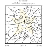 Colormultiplication Fun! Free Printable Worksheets For Kids (Pdf) In Free Printable Multiplication Color By Number