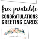 Congratulations Card Printable {Free Printable Greeting Cards Pertaining To Free Printable Wedding Shower Greeting Cards