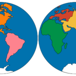 Continents And Oceans   All Day Primary With Regard To Montessori World Map Free Printable
