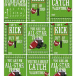 Cool Football Valentine Card Free Printables   Originalmom With Regard To Free Printable Football Valentines Day Cards