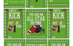 Cool Football Valentine Card Free Printables – Originalmom with regard to Free Printable Football Valentines Day Cards