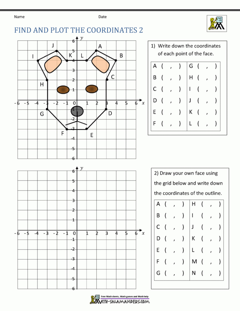 Coordinate Plane Worksheets 4 Quadrants Intended For Free Printable Coordinate Graphing Worksheets Coordinate Plane Worksheets 4 Quadrants Intended For Free Printable Coordinate Graphing Worksheets