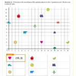 Coordinates In The First Quadrant (A) | Pdf Printable Geometry Throughout Free Printable Coordinate Grid Worksheets