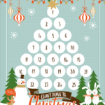 Countdown To Christmas Printable – Let&<h2>039;S Diy It All – With Kritsyn Throughout Christmas Countdown Free Printable