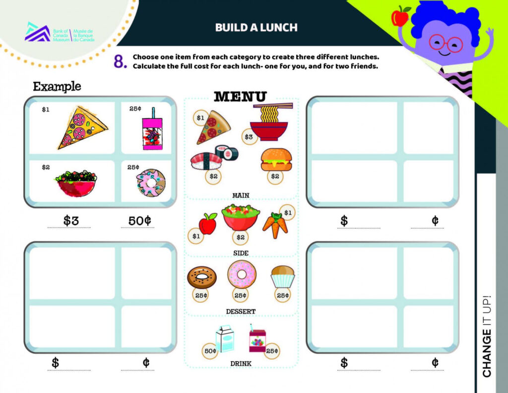 Counting Money And Making Change Bank Of Canada Museum For Free Printable Making Change Worksheets Counting Money And Making Change Bank Of Canada Museum For Free Printable Making Change Worksheets