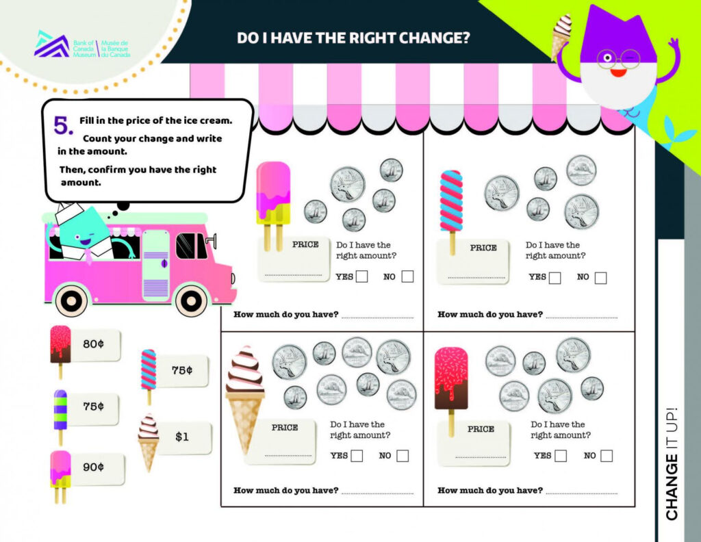 Counting Money And Making Change Bank Of Canada Museum With Regard To Free Printable Making Change Worksheets Counting Money And Making Change Bank Of Canada Museum With Regard To Free Printable Making Change Worksheets
