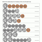 Counting Money Worksheets Up To $1 For Free Printable Money Worksheets