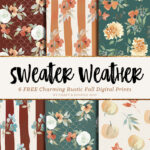 Craft A Doodle Doo: Free Fall Digital Printable Paper Pack Pertaining To Free Printable Autumn Paper