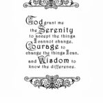 Crafty Secrets Heartwarming Vintage Ideas And Tips: Free Serenity Pertaining To Free Printable Serenity Prayer