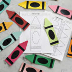 Crayon Template   Childhood Magic Throughout Free Printable Crayon Pattern