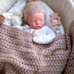 Crochet An Easy Baby Blanket (Free Pattern)   Maisie And Ruth Pertaining To Free Printable Crochet Patterns For Baby Cocoons